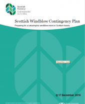 Scottish Windblow Contingency Plan: A Strategy for Dealing with Catastrophic Windblow Events in Scottish Forests